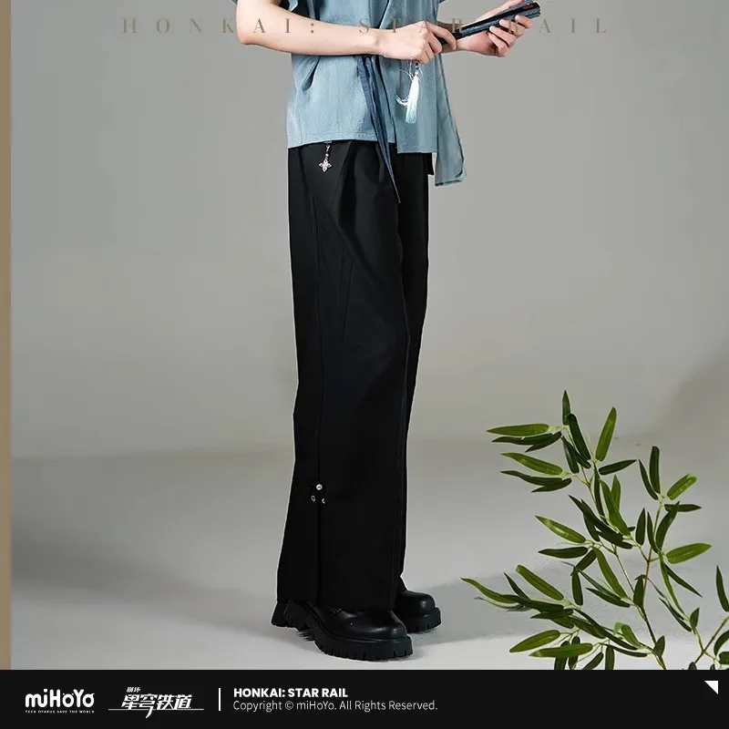 miHoYo Official Feixiao Pants Honkai:Star Rail Feixiao Series Pants Straight-leg Pants Clothing Casual Pants Cosplay Xmas Gifts - Image 3
