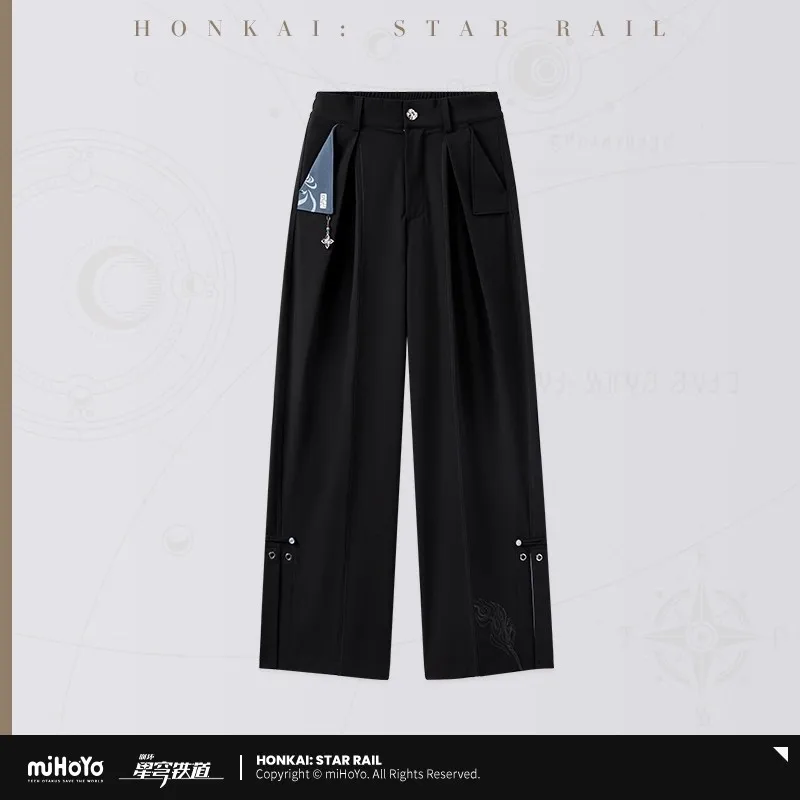 miHoYo Official Feixiao Pants Honkai:Star Rail Feixiao Series Pants Straight-leg Pants Clothing Casual Pants Cosplay Xmas Gifts - Image 6