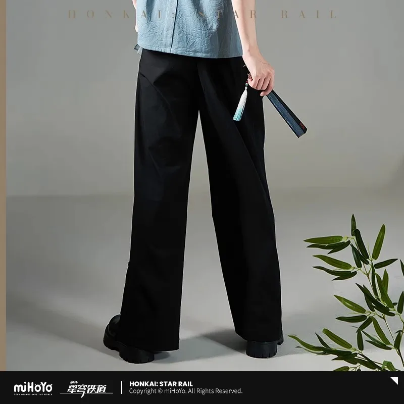 miHoYo Official Feixiao Pants Honkai:Star Rail Feixiao Series Pants Straight-leg Pants Clothing Casual Pants Cosplay Xmas Gifts - Image 4